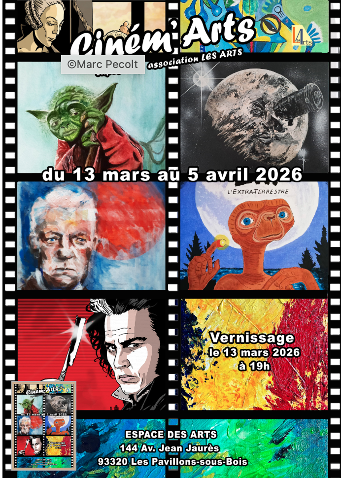 Exposition  Ciném'arts