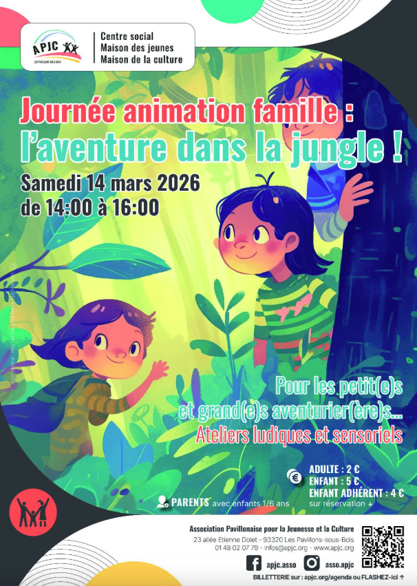 Journée animation famille : l'aventure dans la jungle !