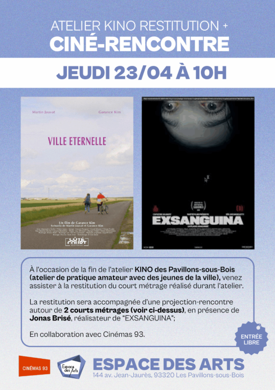 Ciné rencontre atelier kino